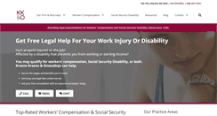 Desktop Screenshot of krasnolaw.com